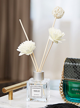 家用室内房间卧室厕所去居装饰花草散香器藤条无火香薰小摆件