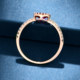Personal Jewelry 18K Gold Pigeon Blood Ruby Ring