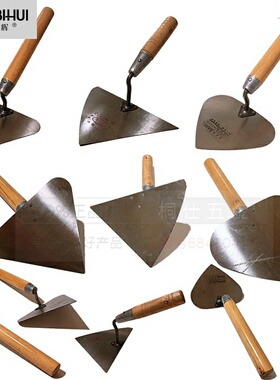 泥瓦工贴钻专用工具神器找平抹灰大铲批土刀锻打灰刀优质阴阳角