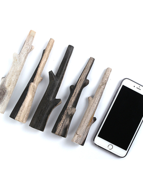 少女心房间装饰品小物件树化石个性创意迷你摆件挂钥匙树枝收纳架