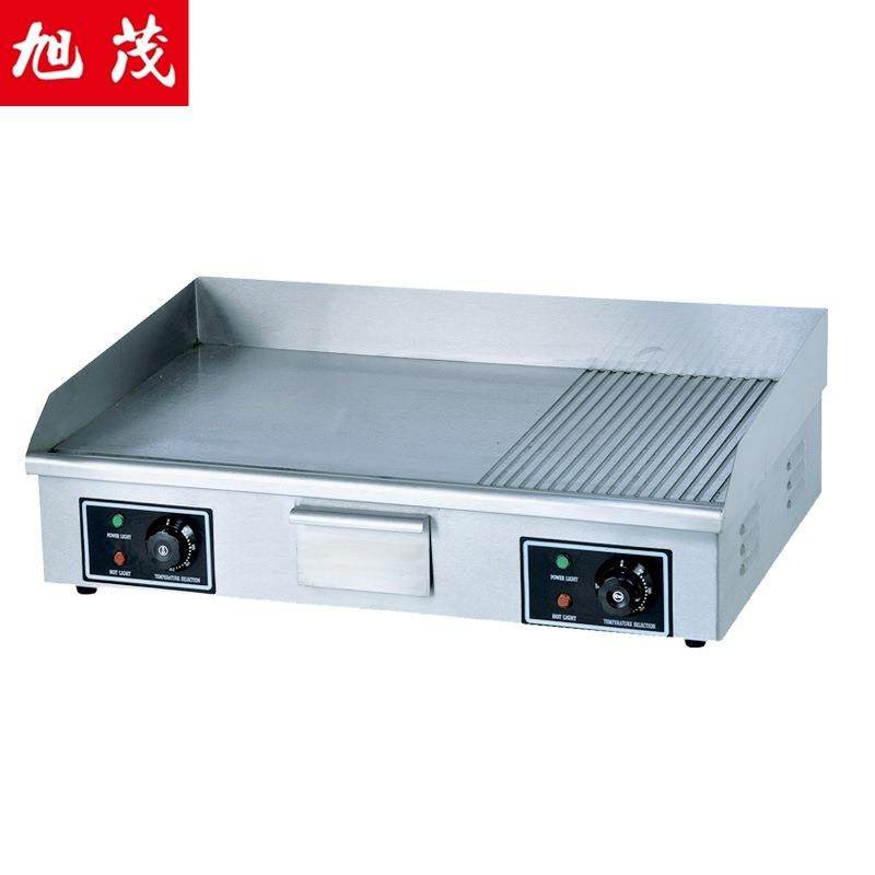 旭茂电热半平半坑扒炉铁板烧手抓饼机器铜锣烧机烤炉设备厂家直销,淘宝优惠券,粉丝福利购,淘宝优惠卷