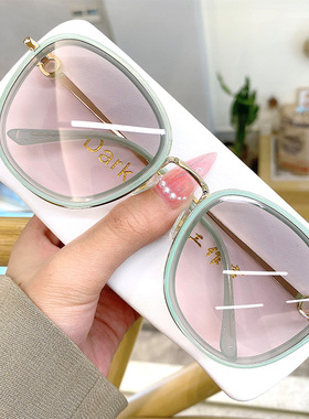 新款女士太阳眼镜圆脸墨镜防紫外线百搭时尚潮防晒大脸显瘦眼镜女