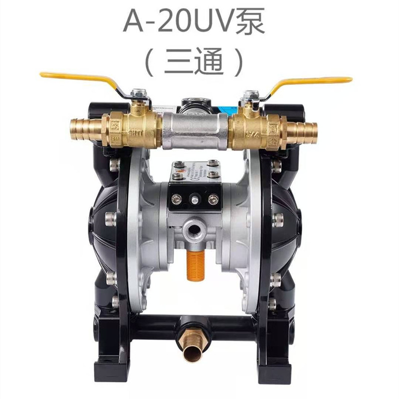 a10 a15 a20气动隔膜泵泵浦 气动泵 喷漆泵 油漆油墨泵 双隔膜泵 - 图3