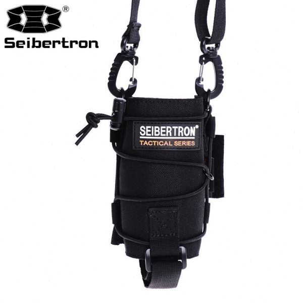 Cybertron running sports mountaineering camping kettle outdoor bag water cup insulation cover strap MOLLE attached bag