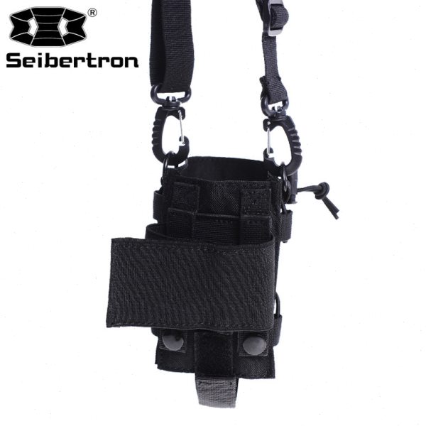 Cybertron running sports mountaineering camping kettle outdoor bag water cup insulation cover strap MOLLE attached bag