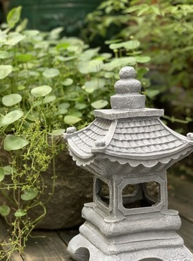 庭院太阳能景观灯装饰防水户外花园摆件造景别墅中式日式创意草坪
