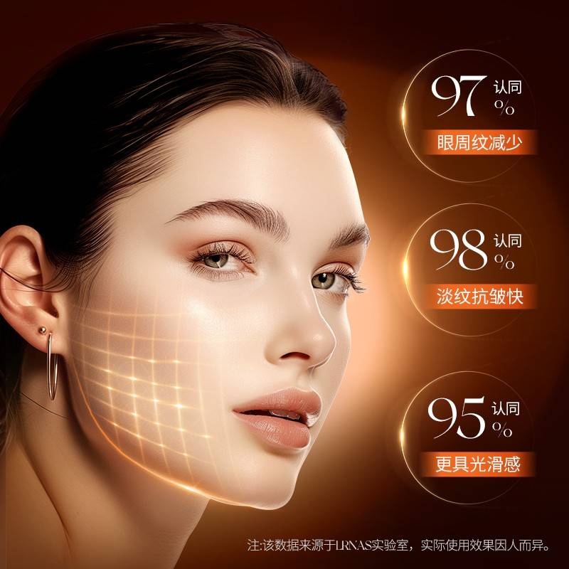 LRNAS英国早C晚A奢宠抗皱润颜双效滋润八件礼盒套嫩肤滋润L1 - 图0