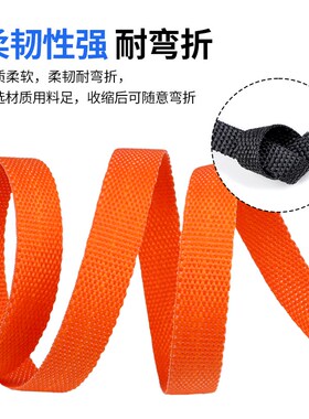 热收缩布套管电线网线保护套耐磨2倍收缩尼龙编织布管耐高温绝缘