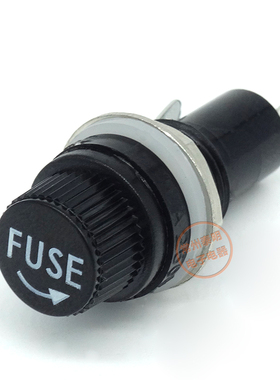 海奇玻璃管保险丝座管座5*20MM 6*30胶木式6a熔断器5a家用10A250V