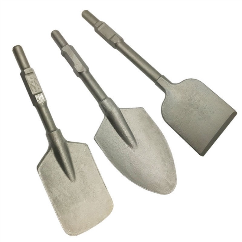 65A电镐尖扁凿子混凝土钢凿电镐铲汽油镐挖土植树扁铲平铲桃心铲,淘宝优惠券,粉丝福利购,淘宝优惠卷