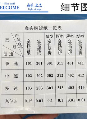 15cm过滤纸金银电镀水汽车定性滤纸机油滤纸检测试纸寿命检测卡纸