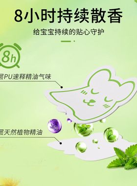 植物精油舒舒贴鼻通贴儿童宝宝儿童清新舒鼻通气鼻贴植物精油