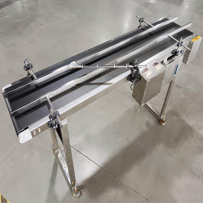 车间物料贺卡彩盒瓶子喷码配套输送线自动计时数变频调速输送机,淘宝优惠券,粉丝福利购,淘宝优惠卷