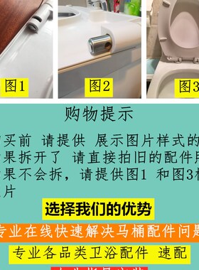 马桶配件 坐便器盖板缓降阻尼器缓冲轴铰链安华恒洁插销尚高