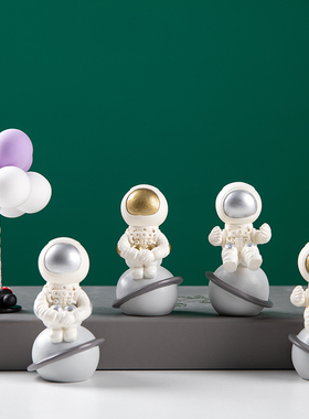 宇航员太空人模型车载小摆件网红车内装饰用品个性创意送男生礼物