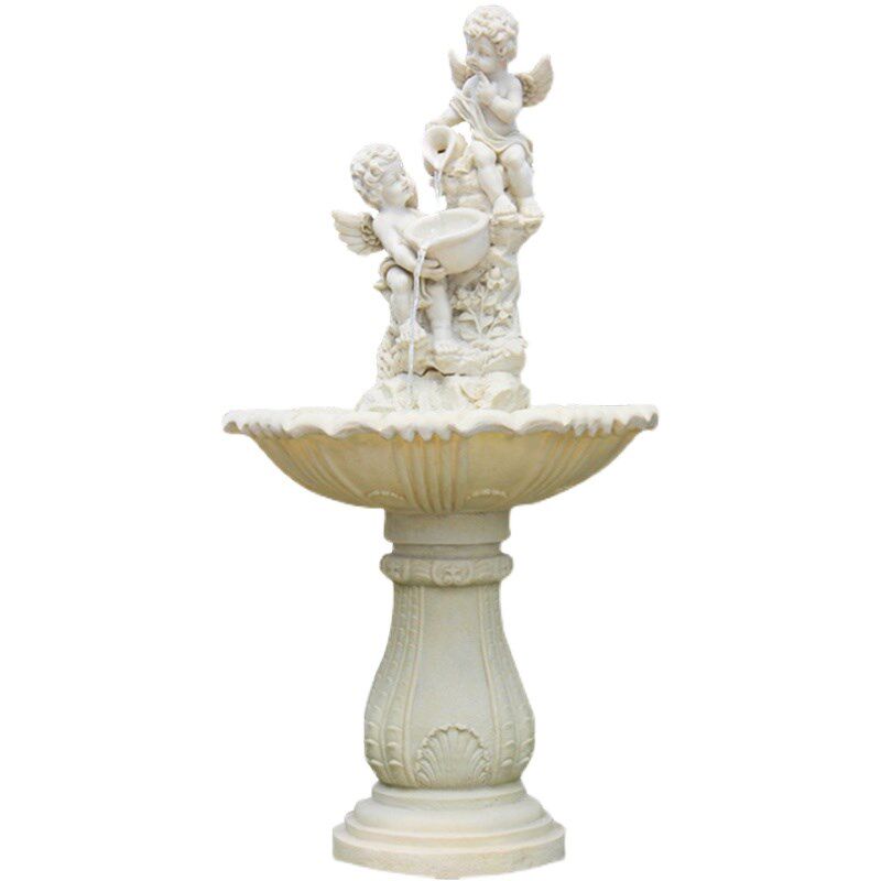 欧式庭院装饰流水喷泉婚庆许愿池别墅客厅阳台鱼池户外园林摆件,淘宝优惠券,粉丝福利购,淘宝优惠卷