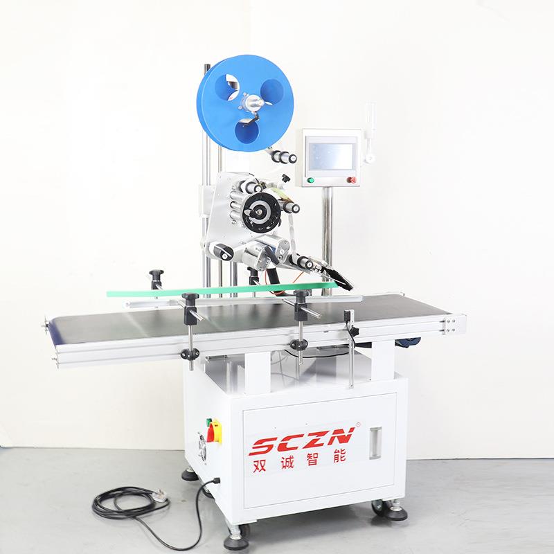SCT-190卷标机零食水果包装盒平面贴标机食品药品自动贴单机 - 图2