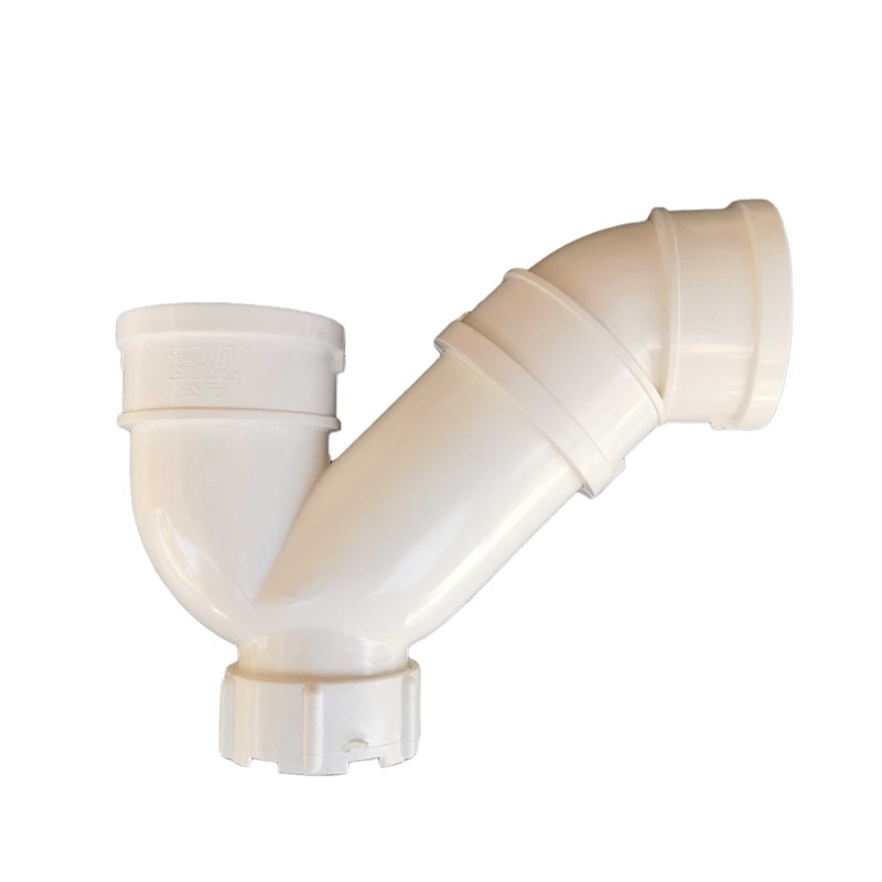 公元PVC排水管 P型 S型存水弯下水配件弯头带检查口50/75/110管件 - 图2