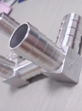 不锈钢304双头宝塔弯头 直角宝塔20 25 32mm90度弯头皮管对接L型