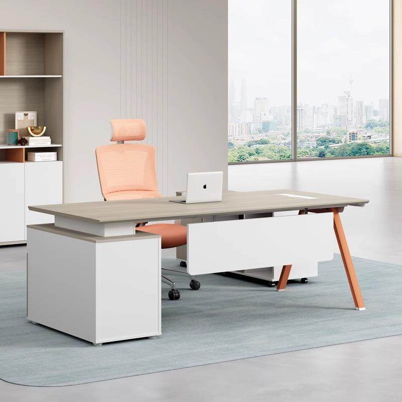 轻奢老板桌办公桌简约现代单人长条办公桌办公室经理总裁桌大班台,淘宝优惠券,粉丝福利购,淘宝优惠卷