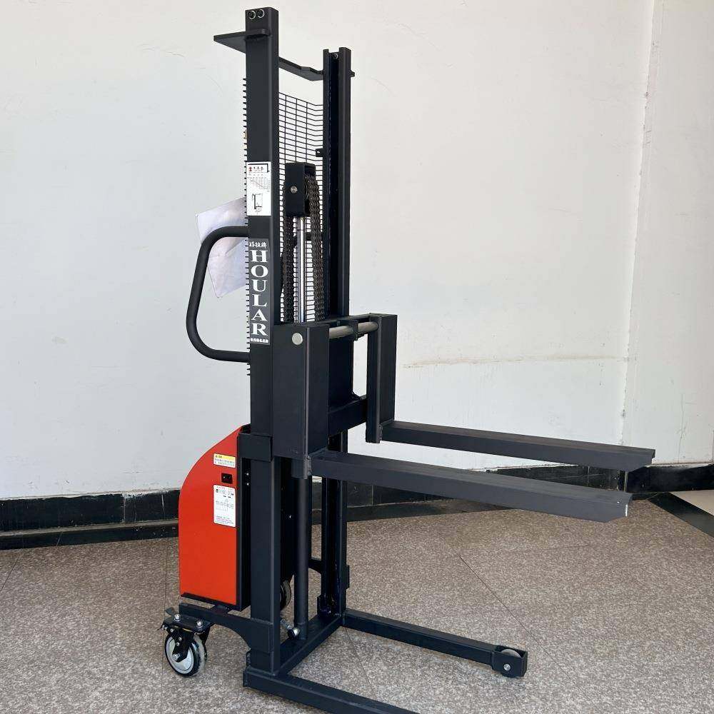 轻型半电动堆高车轻便型电动堆垛车迷你款升降车,淘宝优惠券,粉丝福利购,淘宝优惠卷