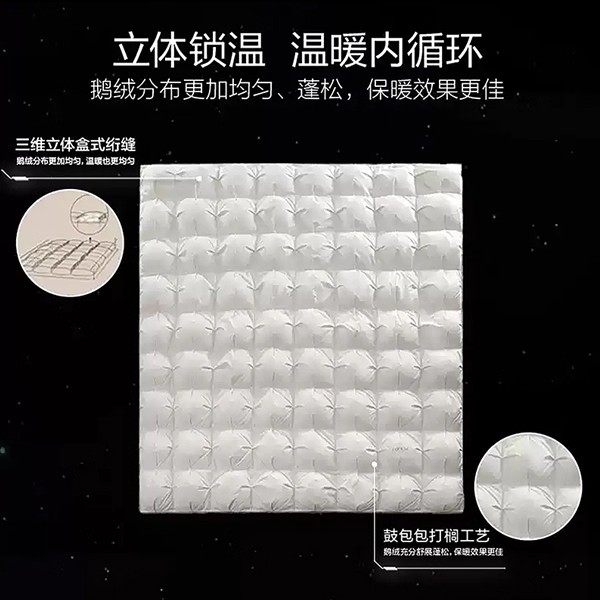 官方正品95白鹅绒梵诗亚朵羽绒被冬被人双人春秋被加厚保暖被芯,淘宝优惠券,粉丝福利购,淘宝优惠卷