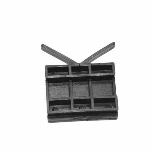 断桥三玻通用铝合金隔热门窗安装助升块提升垫高片硬塑料垫片配件 - 图2