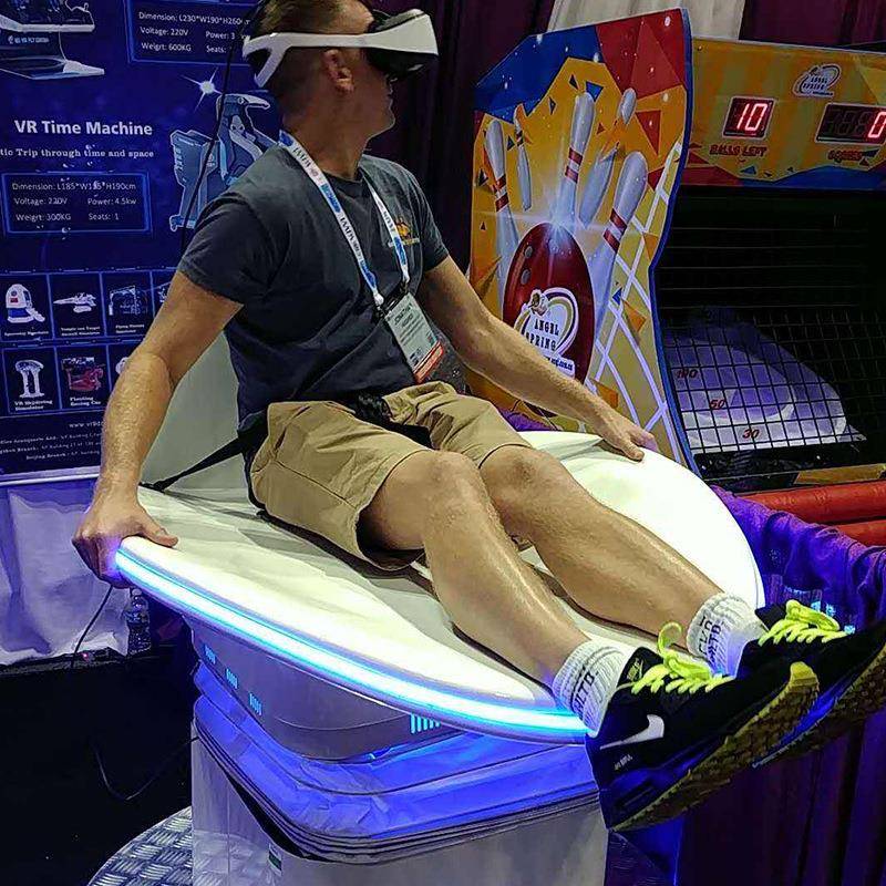 vr单人滑板游戏机电玩城体感vr滑雪冲浪模拟器vr游乐体验馆设备 - 图0