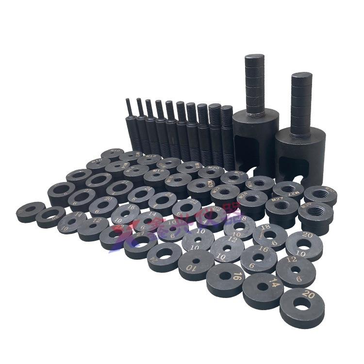 高强螺栓试验夹具拉伸工装楔负载试验装置螺母荷载抗拉拉力环芯棒 - 图3