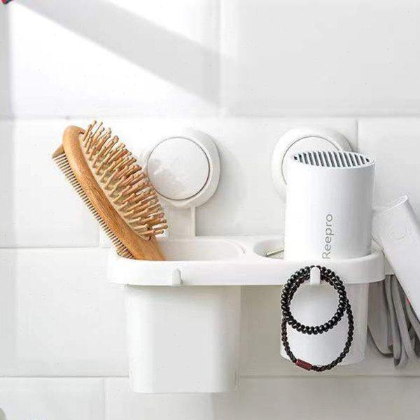 太力挂电吹风机架子免打孔壁挂卫生间浴室风筒置物收纳架厕所神器,淘宝优惠券,粉丝福利购,淘宝优惠卷