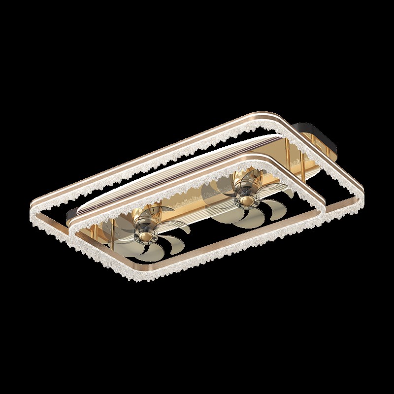 风扇灯2025新款客厅主灯家用一体吊灯现代简约意式创意大气吊扇灯 - 图3