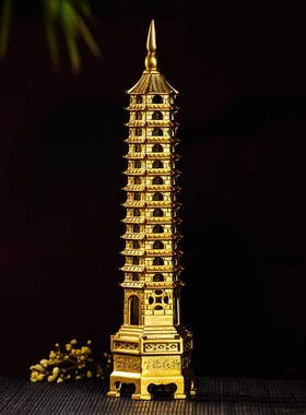 文昌塔铜13层的学生送礼书房9层办公室十三Q层装饰塔九层摆件塔