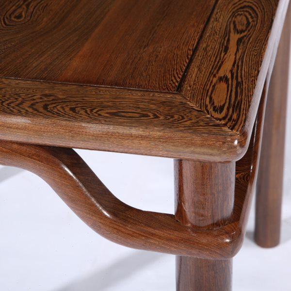 红木家具 鸡翅木餐桌+餐椅组合 仿古中式实木餐厅茶台饭台饭桌,淘宝优惠券,粉丝福利购,淘宝优惠卷