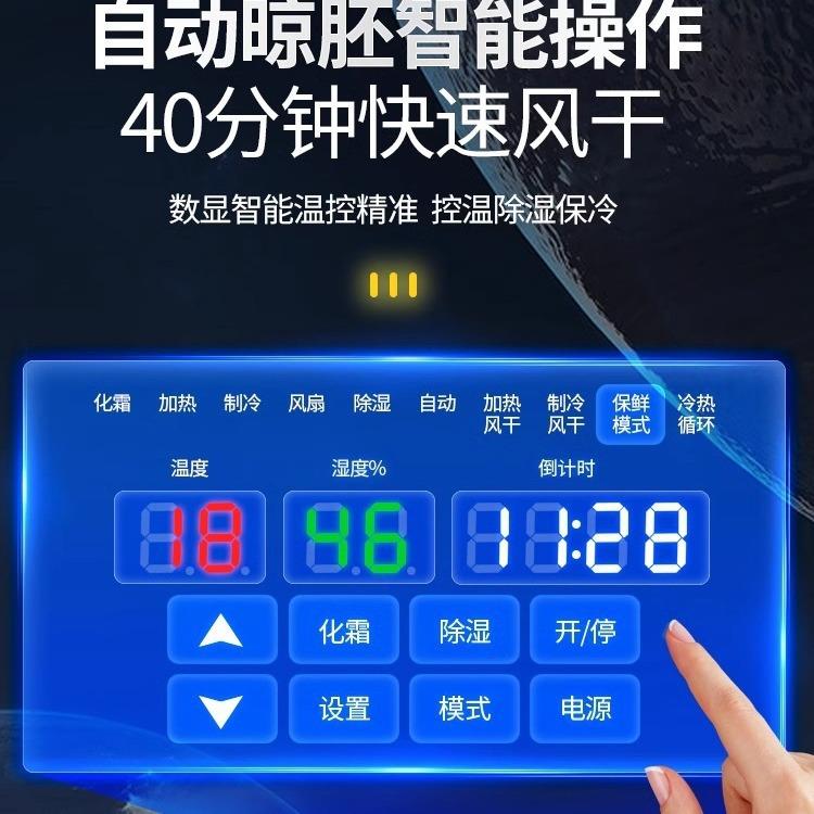 烤鸭晾胚柜晾鸭柜商用烧鹅烧鸡柜乳鸽风干机脆皮五花肉烧鸭烘干箱 - 图2