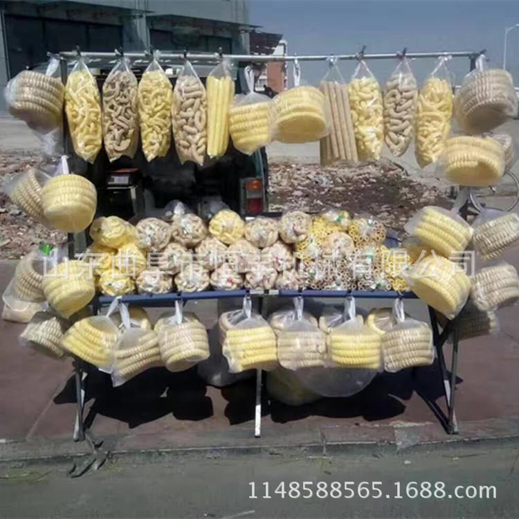 Two-phase electricity drives multifunctional food extruder. The new grain extruder is easy to operate and does not block the machine.