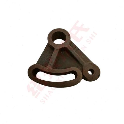 纺织机械短纤倍捻机配件化纤齿轮箱铸铁挂轮架310挂脚三角调整架 - 图2