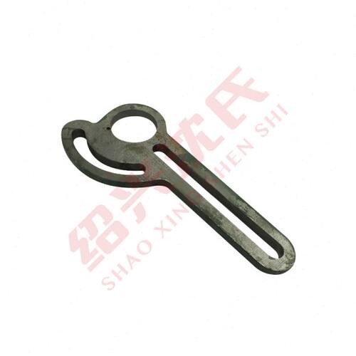 纺织机械短纤倍捻机配件化纤齿轮箱铸铁挂轮架310挂脚三角调整架 - 图0