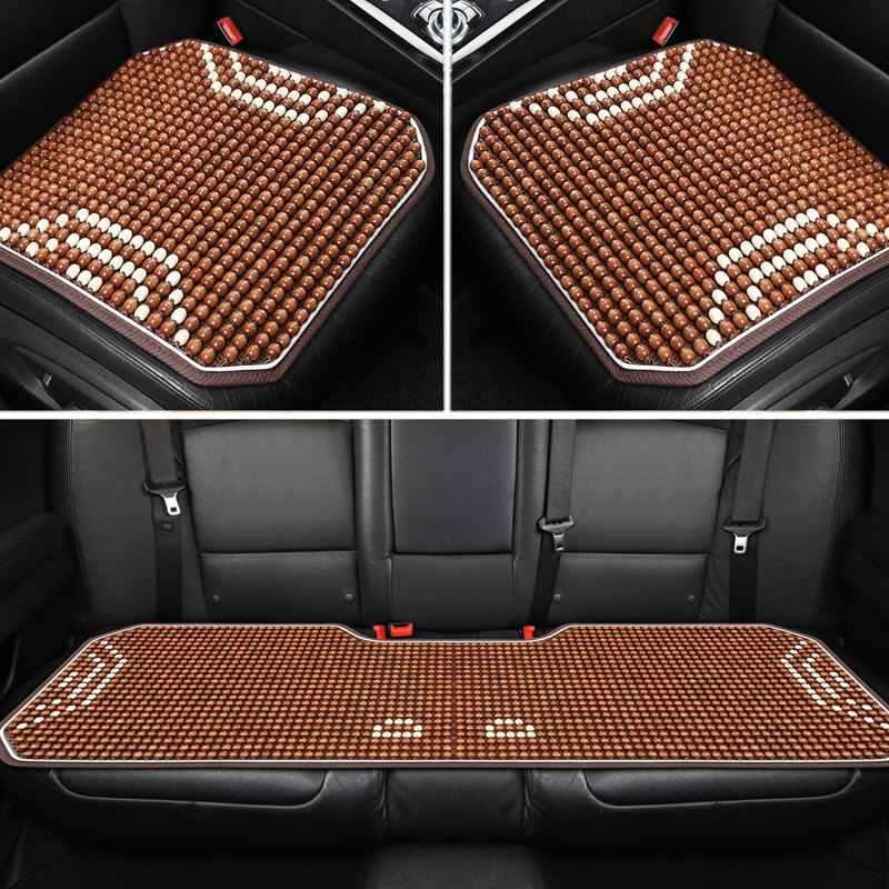 汽车坐垫夏季木珠冰垫单片四季通用座垫货车通风透气按摩办公椅子,淘宝优惠券,粉丝福利购,淘宝优惠卷