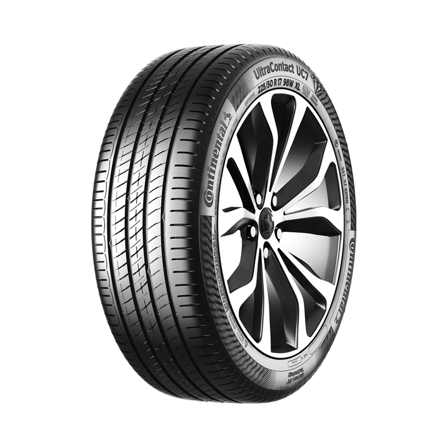 德国马牌轮胎245/45R18 100W UC7 XL FR CS自修补适配奥迪A6L君越 - 图0