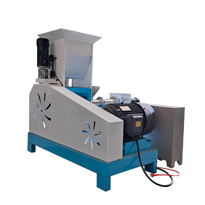 Extruded floating fish bait feed machine commercial cat food pet food extruder soybean grain granulator
