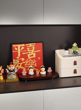 贝汉美2025新款创意门神摆件进门鞋柜入户玄关客厅新居礼物装饰品