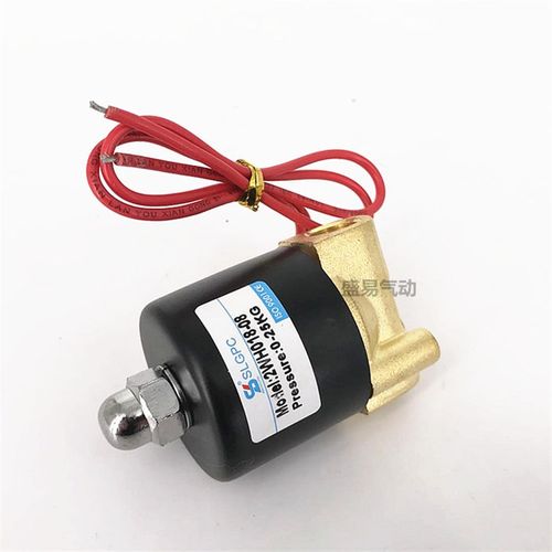 2分高压电磁阀 2WH018-08 常闭高压水阀气阀 AC220V DC24V SLGPC - 图1