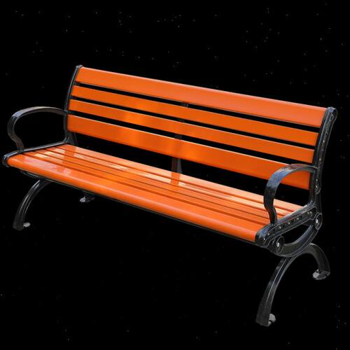 公园椅户外长椅子防腐实木室外长凳休闲座椅排椅塑木长椅长条凳子 - 图3