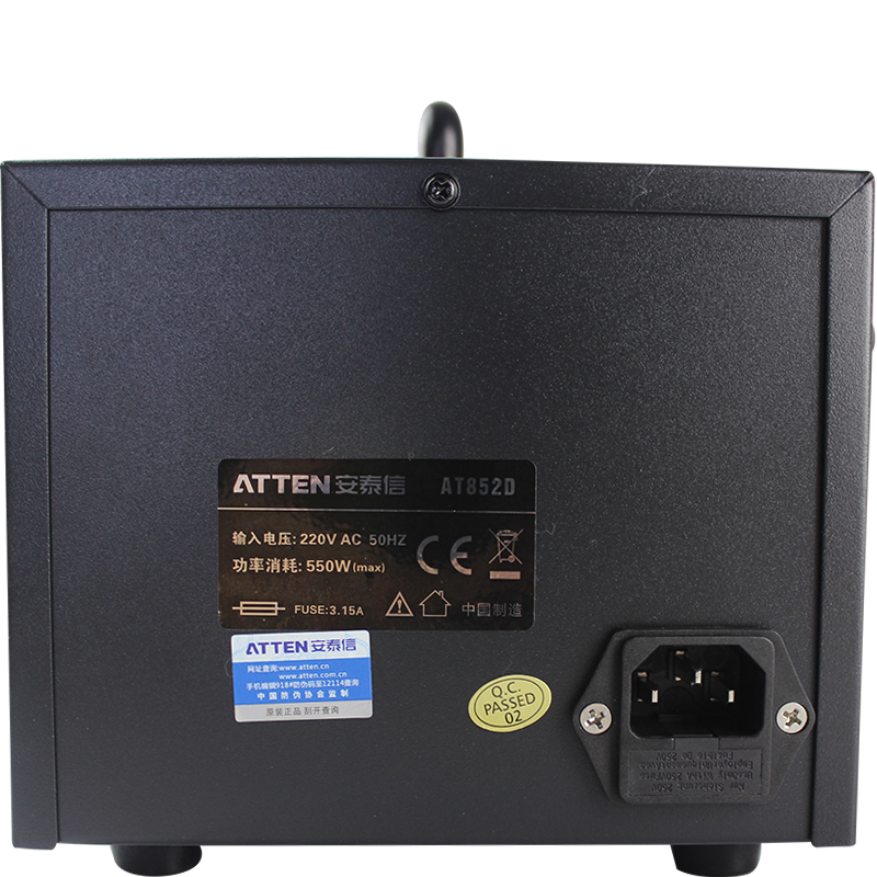 安泰信AT852D风枪焊台工业级大功率气泵手机维修8586热风枪拆焊台 - 图1