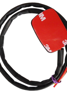汽车粘贴开关12V24V通用车内免打孔小船形按钮断电简易改装新品