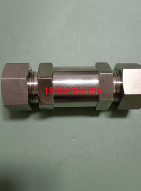 不锈钢卡套阻火器氢气阻火器乙炔丙烷阻火器天然气回火防止器回火