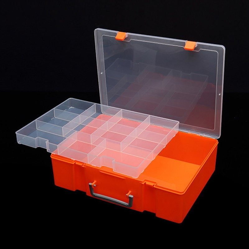 乐高积木收纳盒儿童玩具培训手提收纳箱五金分类盒电子零件整理盒,淘宝优惠券,粉丝福利购,淘宝优惠卷