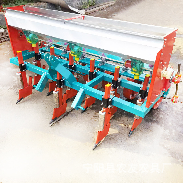 免耕蒋腿谷子精播机旋耕机带油菜播种机南阳娃娃菜穴播机可施肥 - 图1