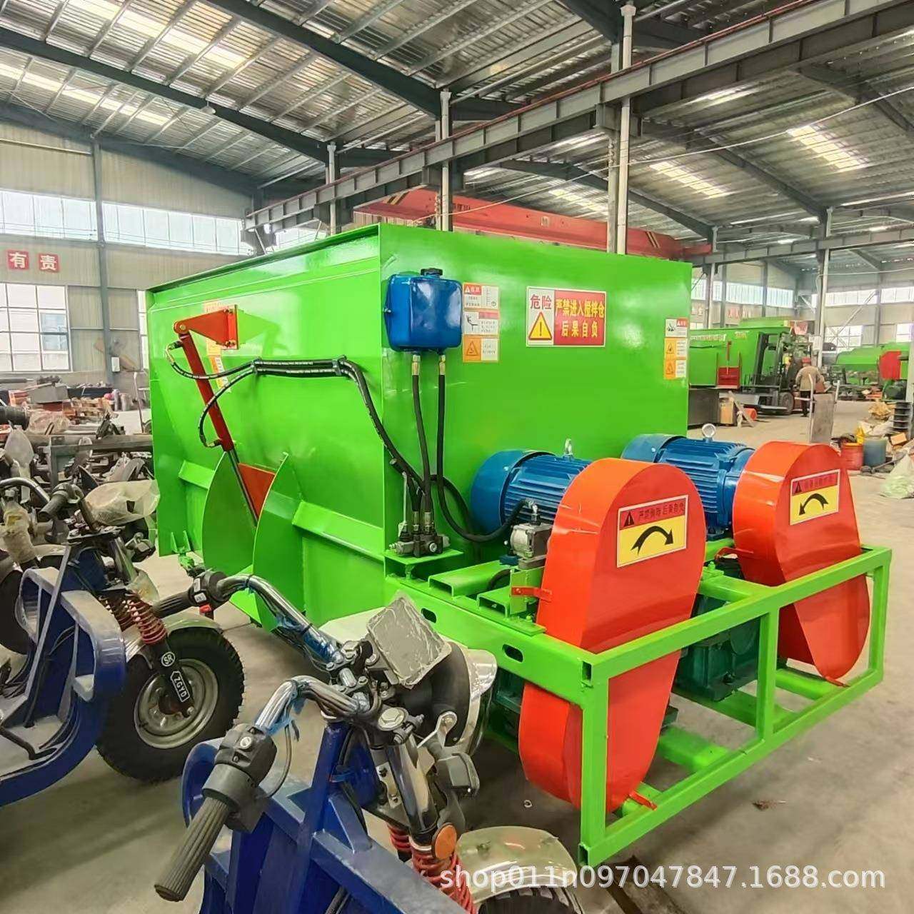 全混合日粮设备养牛场全日粮搅拌机养殖场设备拌料机卧式tmr搅草,淘宝优惠券,粉丝福利购,淘宝优惠卷