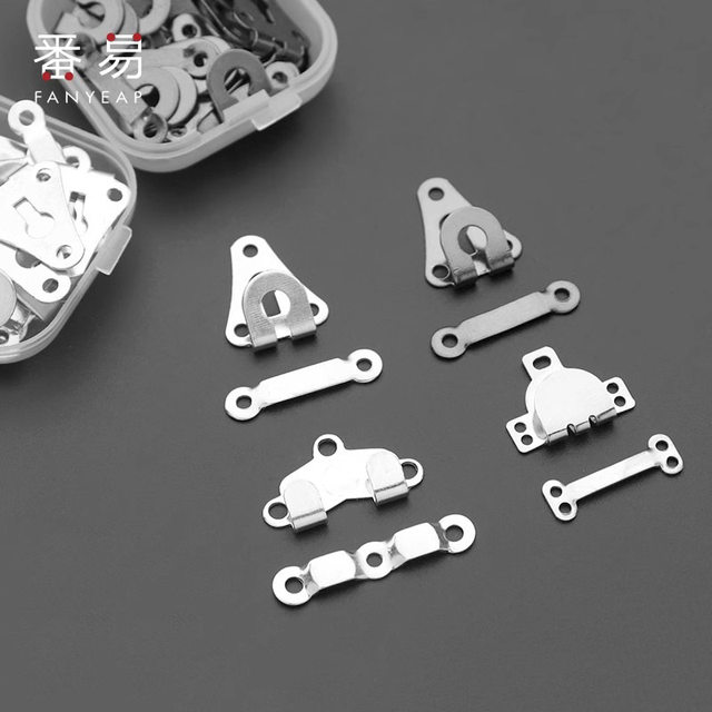 Hidden buckle / invisible trouser button A1zfq001-Pants hook button hidden buckle women's suit style trousers hook button adjustment button